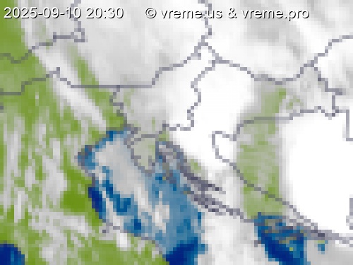 Oblačnost Slovenija