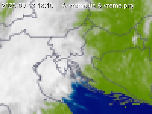 Oblačnost Slovenija