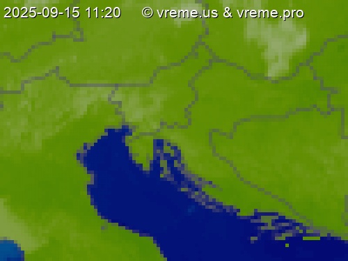 Oblačnost Slovenija
