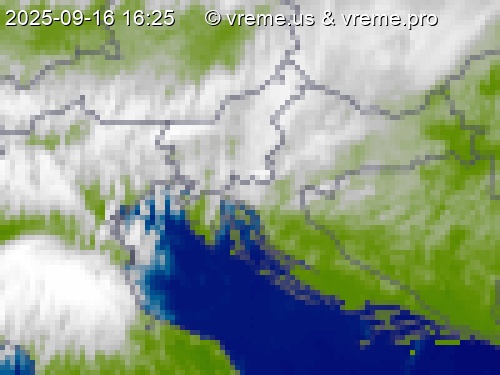 Oblačnost Slovenija