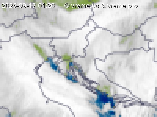 Oblačnost Slovenija
