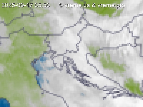 Oblačnost Slovenija
