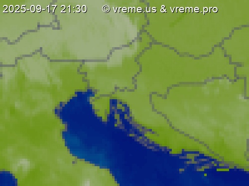 Oblačnost Slovenija