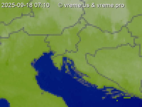 Oblačnost Slovenija