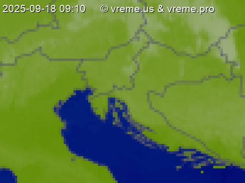 Oblačnost Slovenija