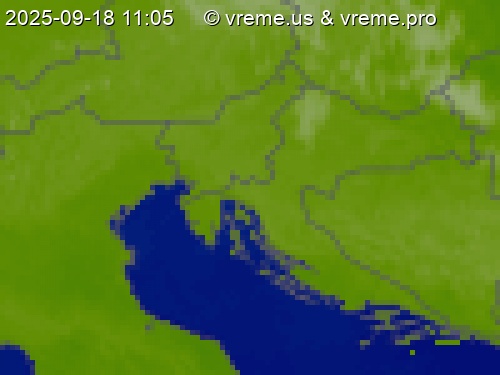 Oblačnost Slovenija