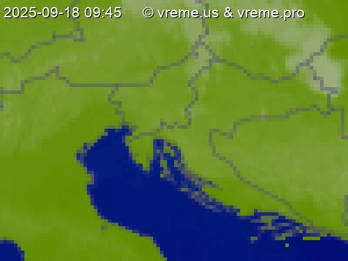 Oblačnost Slovenija