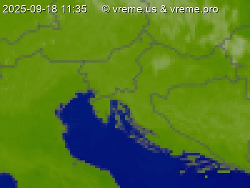 Oblačnost Slovenija