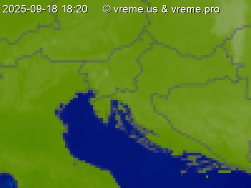 Oblačnost Slovenija