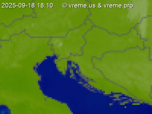 Oblačnost Slovenija