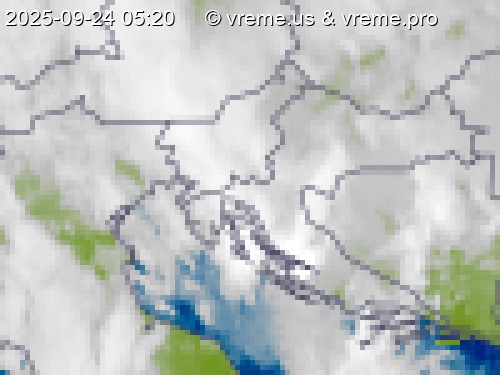 Oblačnost Slovenija