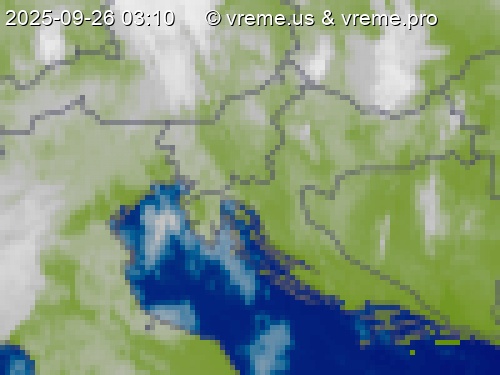 Oblačnost Slovenija