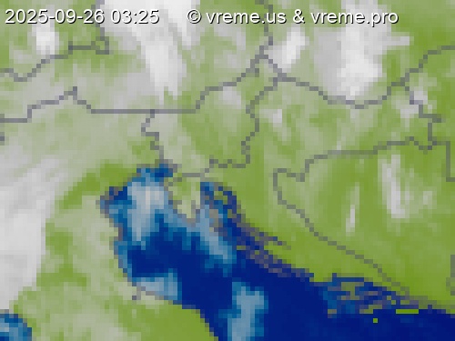 Oblačnost Slovenija
