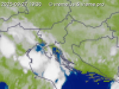 Oblačnost Slovenija