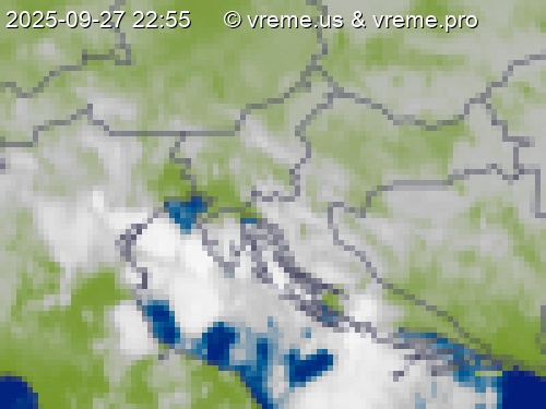 Oblačnost Slovenija