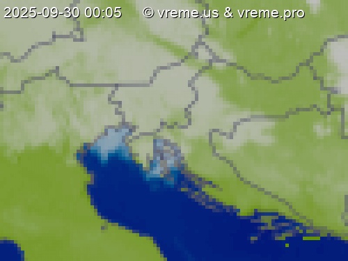 Oblačnost Slovenija