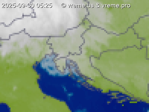 Oblačnost Slovenija