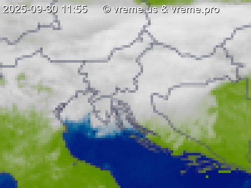 Oblačnost Slovenija