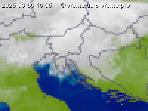 Oblačnost Slovenija