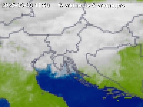 Oblačnost Slovenija