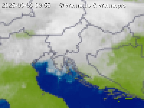 Oblačnost Slovenija