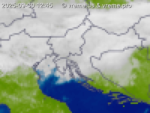 Oblačnost Slovenija