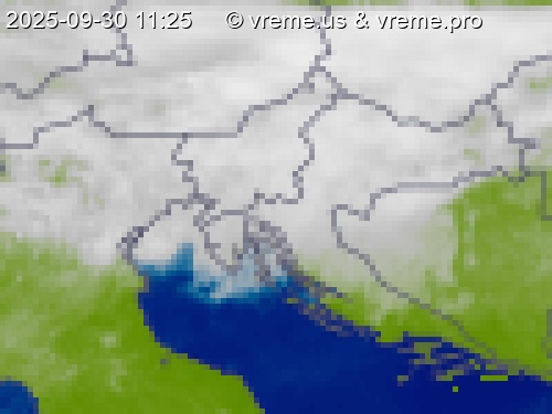 Oblačnost Slovenija