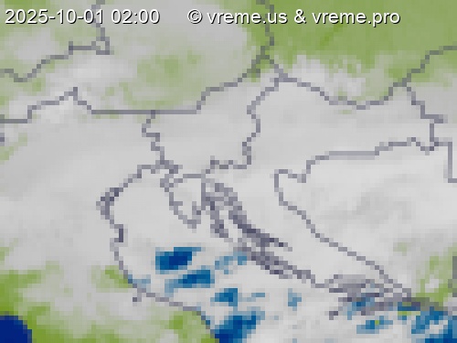 Oblačnost Slovenija