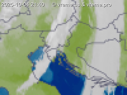 Oblačnost Slovenija