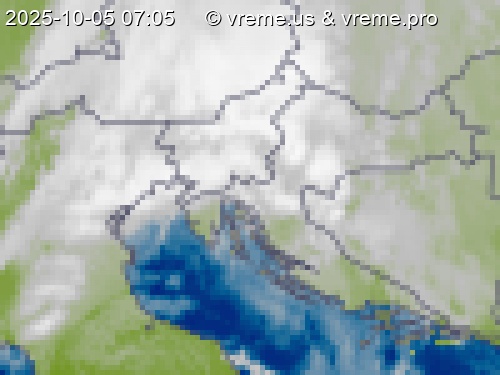 Oblačnost Slovenija