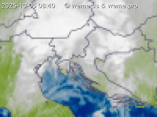 Oblačnost Slovenija