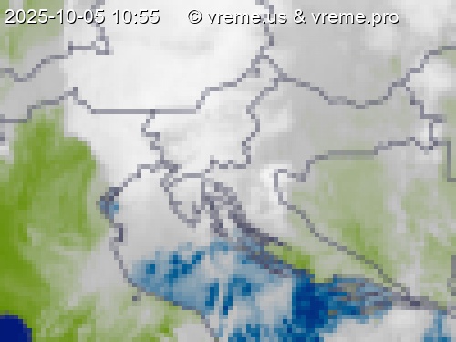 Oblačnost Slovenija