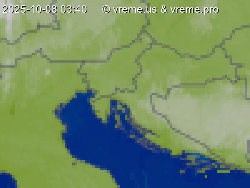 Oblačnost Slovenija