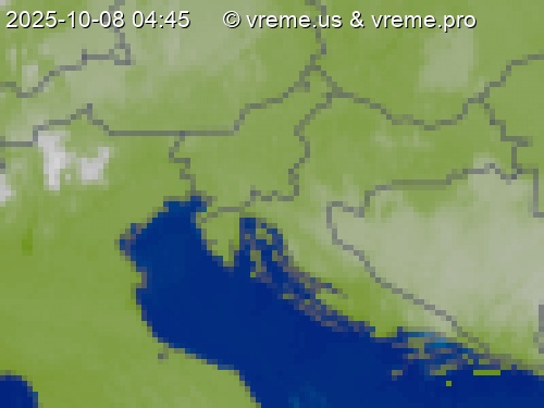 Oblačnost Slovenija