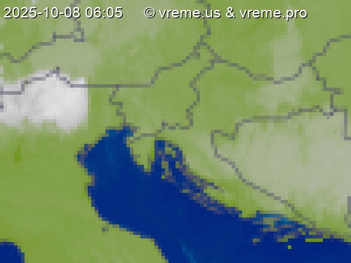 Oblačnost Slovenija