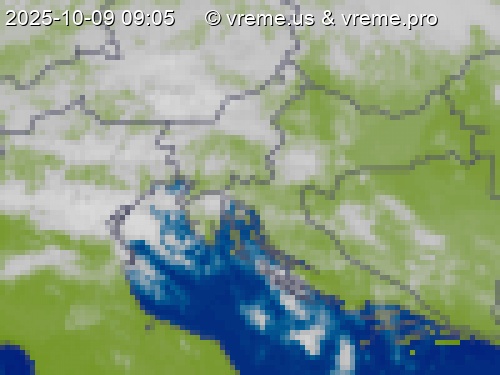 Oblačnost Slovenija