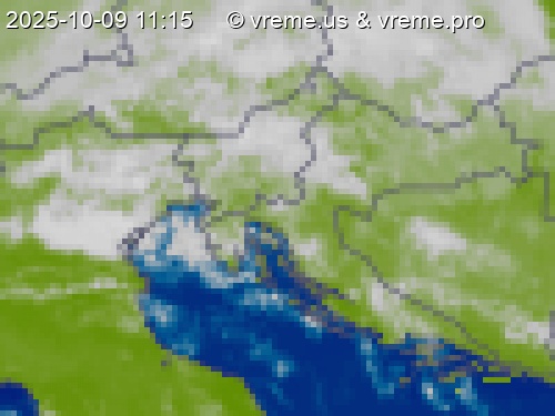 Oblačnost Slovenija