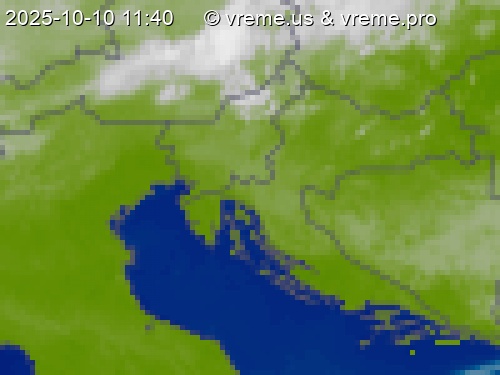 Oblačnost Slovenija