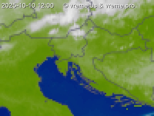 Oblačnost Slovenija