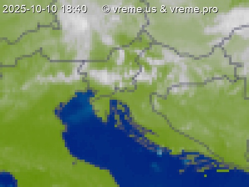 Oblačnost Slovenija