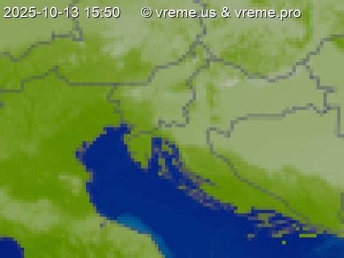 Oblačnost Slovenija