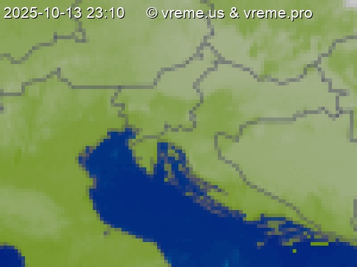 Oblačnost Slovenija