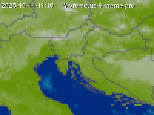 Oblačnost Slovenija
