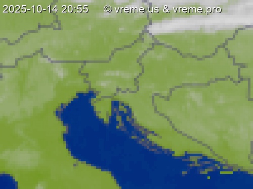 Oblačnost Slovenija
