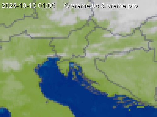 Oblačnost Slovenija