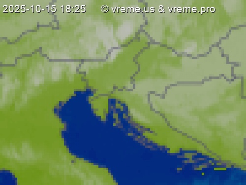 Oblačnost Slovenija