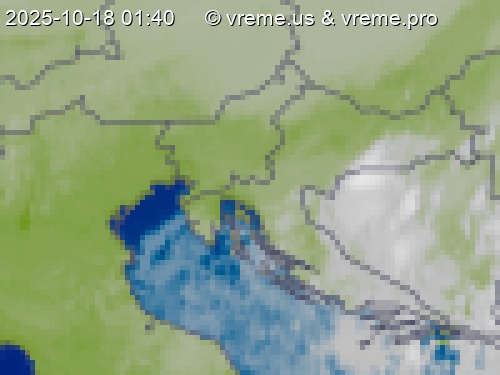 Oblačnost Slovenija