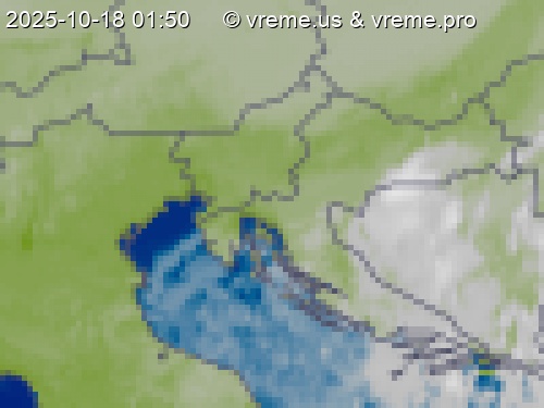 Oblačnost Slovenija