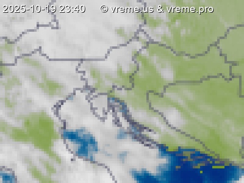 Oblačnost Slovenija