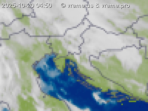 Oblačnost Slovenija